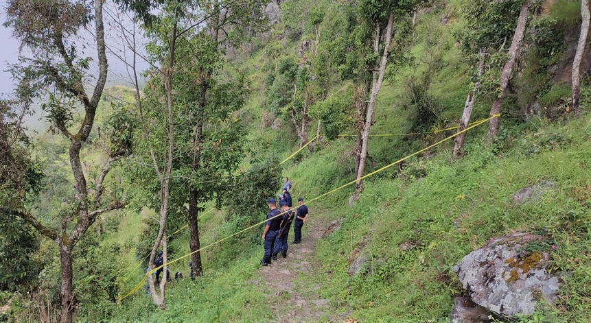विष खुवाई भिरबाट धकेलेर हत्या