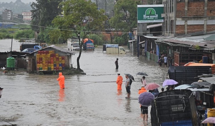 बाढीका कारण काठमाडौंका ३८२ घर डुबानमा