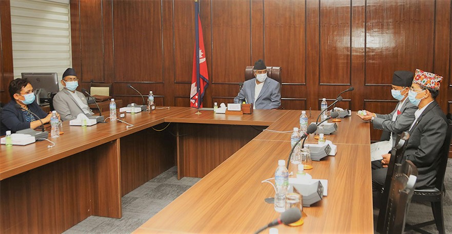 मन्त्रिपरिषदको बैठक बस्दै