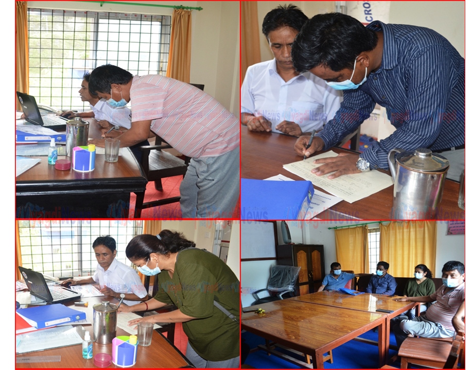 म्याग्दीमा तीन जना जनप्रतिनिधिले रोजे नेकपा एकिकृत समाजवादी, अन्तिम समयमा फकाउन पुगे नेकपा एमालेका अध्यक्ष र सचिव (तस्बिर सहित)
