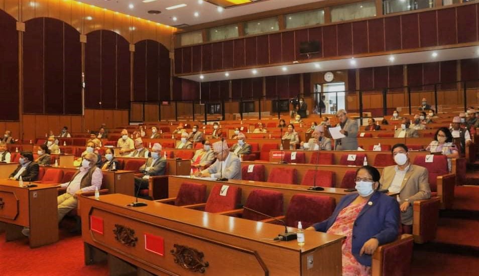 आर्थिक वर्ष २०७८/७९ को बजेट राष्ट्रियसभाबाट बहुमतले पारित