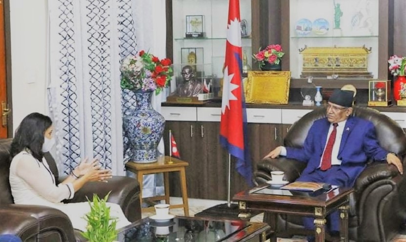 सुमारसँग प्रचण्डले भने- एमसिसीमा राष्ट्रिय सहमति बनाउनु पर्छ