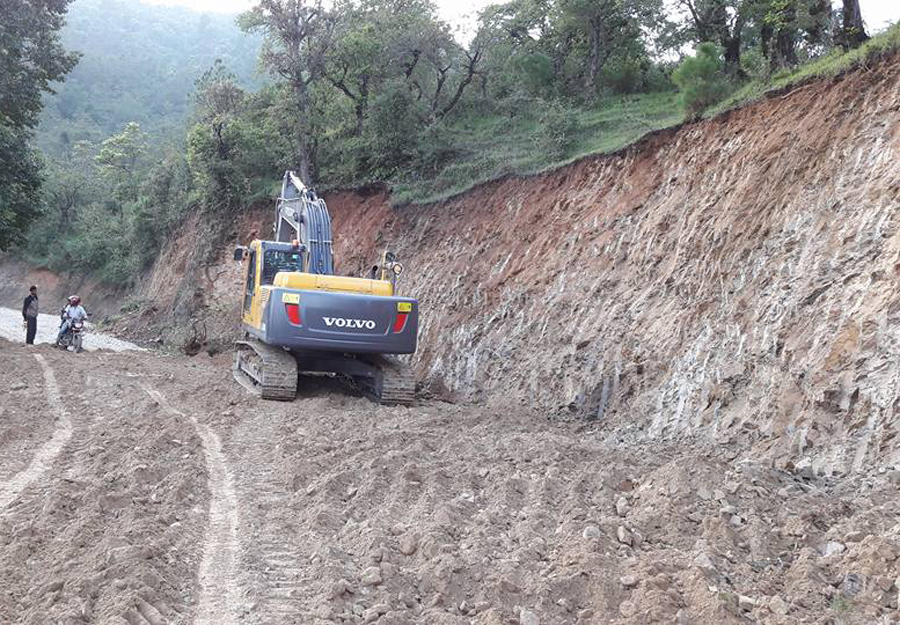 मध्यपहाडी राजमार्गको काम ९५ प्रतिशत सकियो