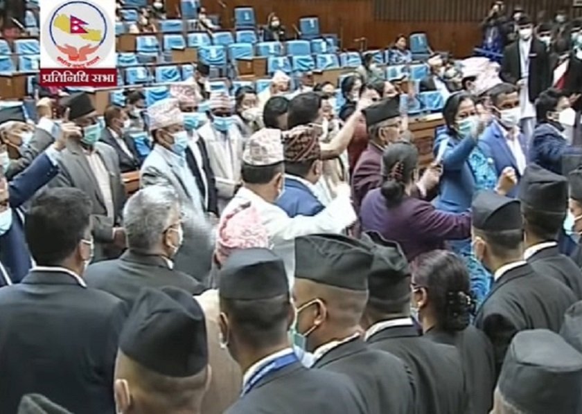 प्रतिनिधि सभा बैठक कात्तिक २९ गतेसम्मका लागि स्थगित