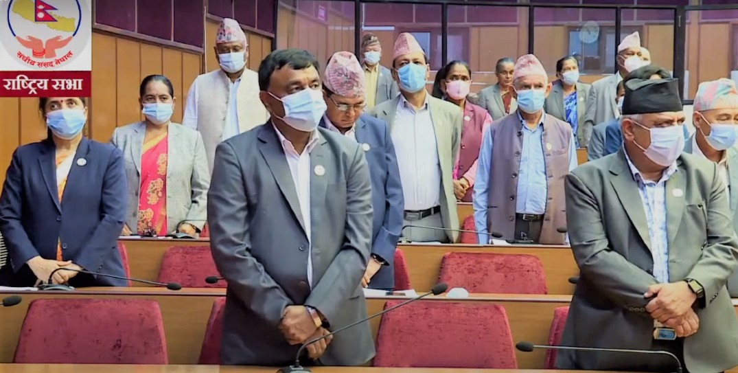 चारवटा विधेयक विधायन समितिमा पठाउन राष्ट्रियसभाको स्वीकृत