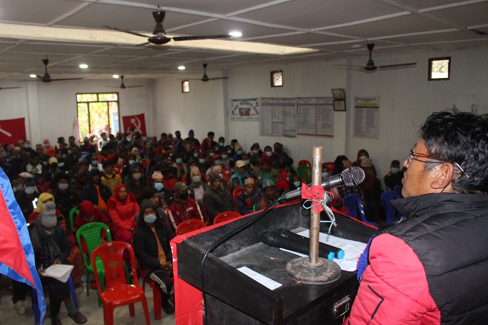 माओवादी केन्द्र मंगला गाउँपालिकाको अध्यक्षमा रोका