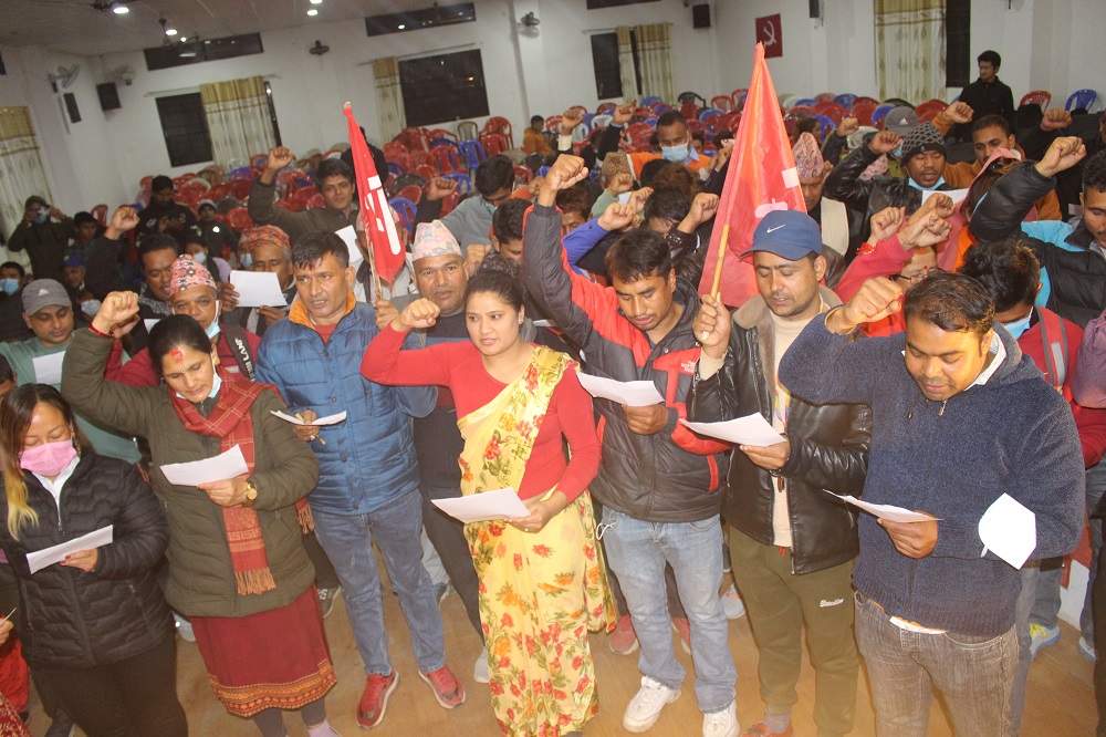 माओवादी केन्द्र बेनी नगरपालिकाको अध्यक्षमा केसी (तस्बिर )