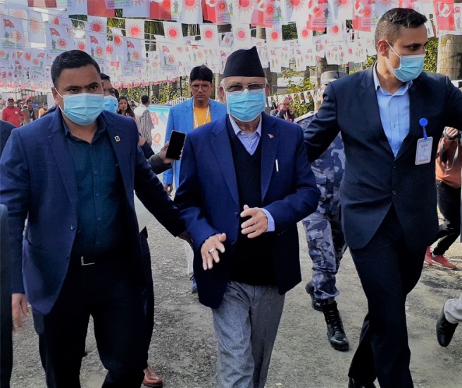 ओलीको प्रस्तावकमा विष्णु र समर्थकमा शंकर