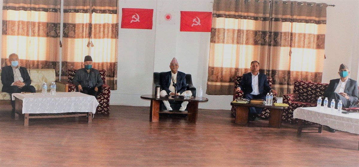 नेता कार्यकर्ताबाट महाधिवेशन खर्च उठाउँदै एमाले