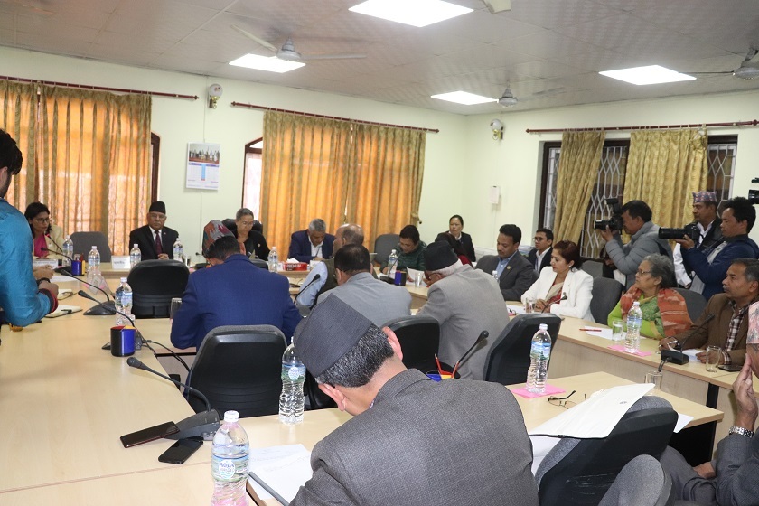 सभापतिसहित ६ जना सदस्य मन्त्री भएपछि राज्य व्यवस्था समितिको काम प्रभावित