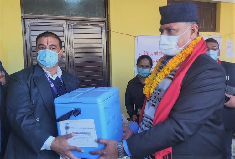 हेटौंडाबाट सुरु भयो मोर्डना खोप अभियान, मन्त्री खतिवडाद्धारा उद्घाटन