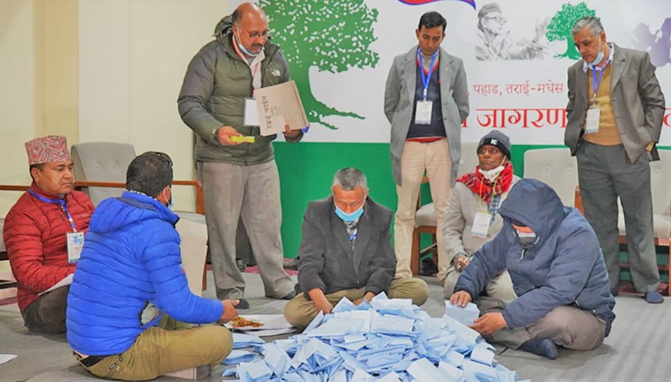 कांग्रेस सहमहामन्त्रीतर्फ तीन क्लस्टरको मतगणना जारी