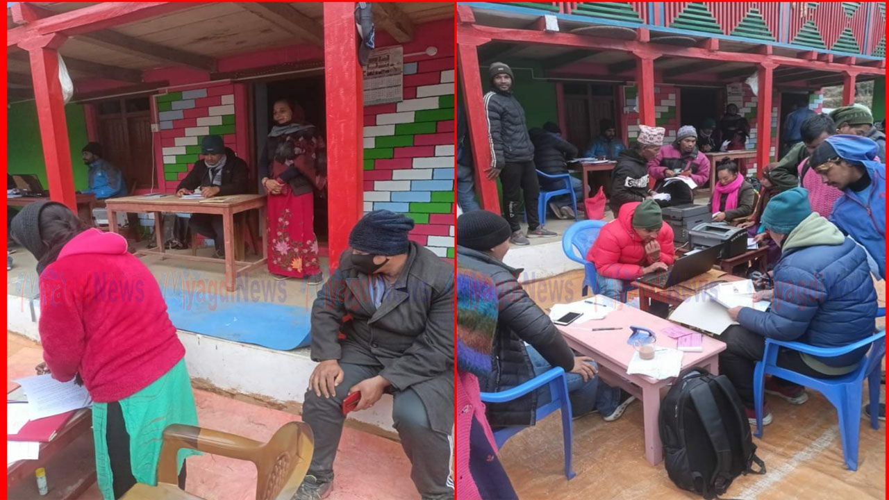 धवलागिरि गाउँपालिकाद्धारा वडामै पुगेर योजना सम्झौता (तस्बिरहरु)