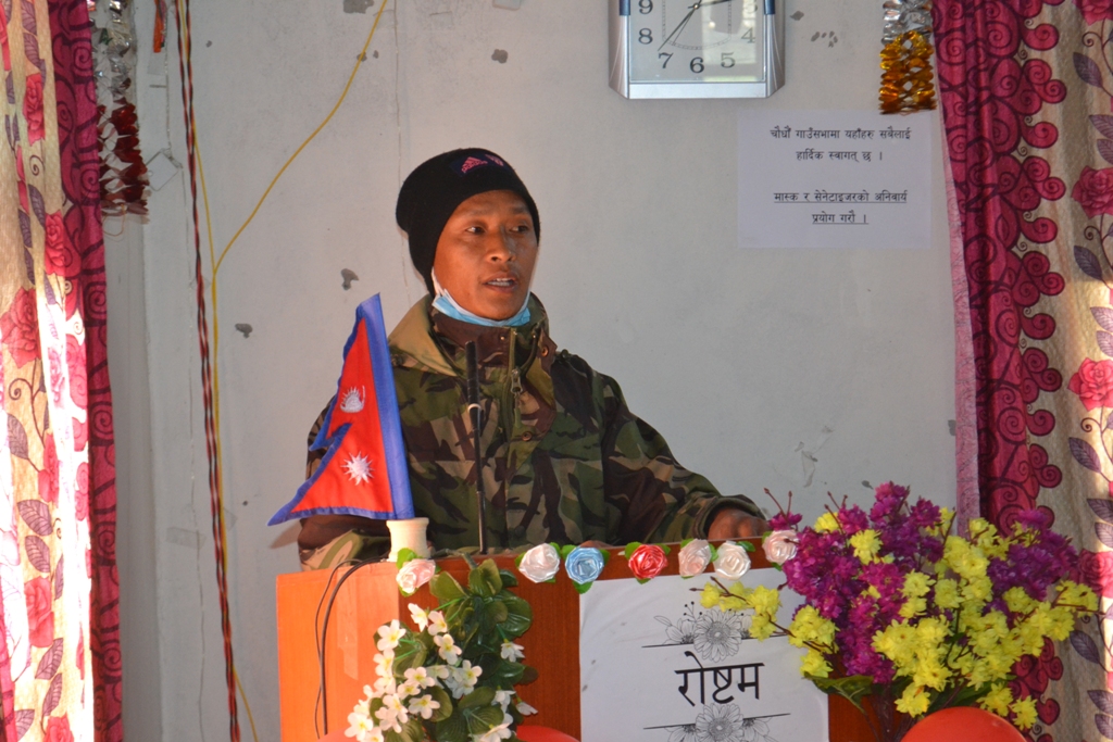 अन्नपुर्ण गाउँपालिकाको गाउँसभा : दुई करोड ६५ लाख रुपैयाँ बढी बजेट विनियोजन (फोटो फिचर )