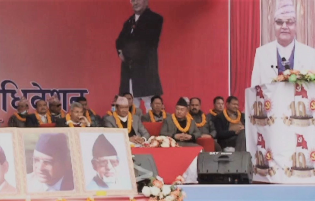 काभ्रे एमाले अधिवेशनमा गोकुल बाँस्कोटाको पनि डमी