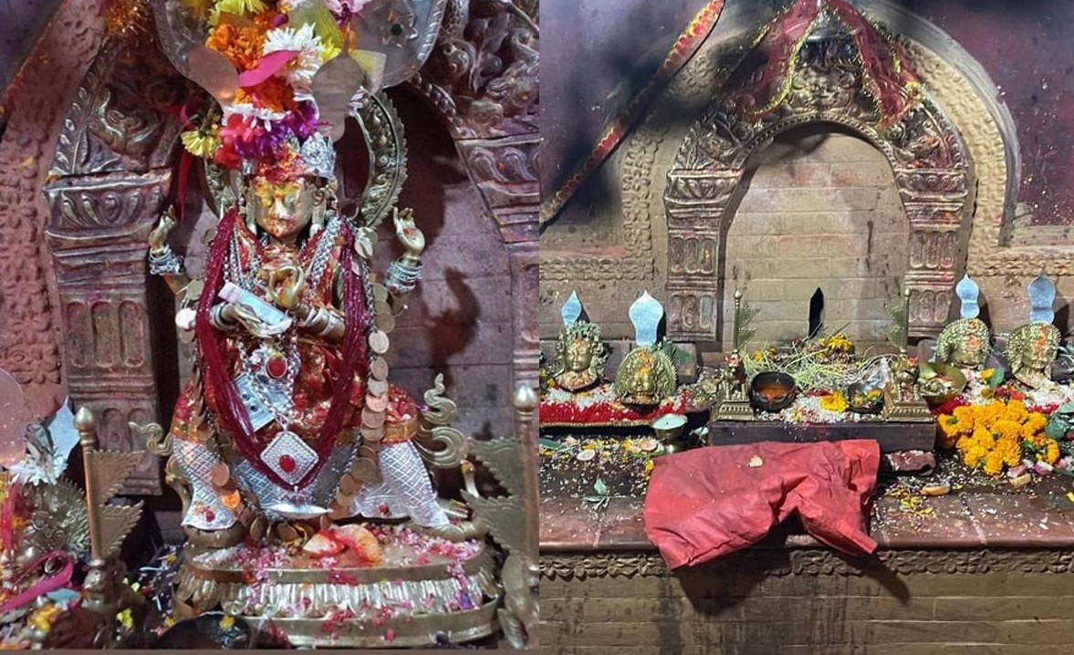 सुनाकोठीस्थित बालकुमारी मन्दिरको मूर्ति चोरी