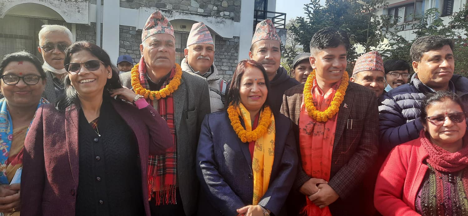 राष्ट्रिय सभा निर्वाचन : एमाले उम्मेदवारले मनोनयन दर्ता गरे