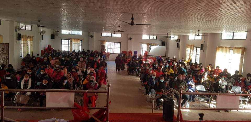 एकीकृत समाजवादी म्याग्दीको प्रथम जिल्ला भेला