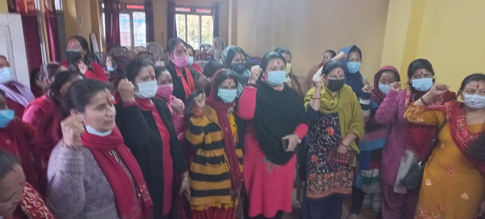 अनेमसंघ बेनी नगर कमिटिको अध्यक्षमा मिना राम्जाली