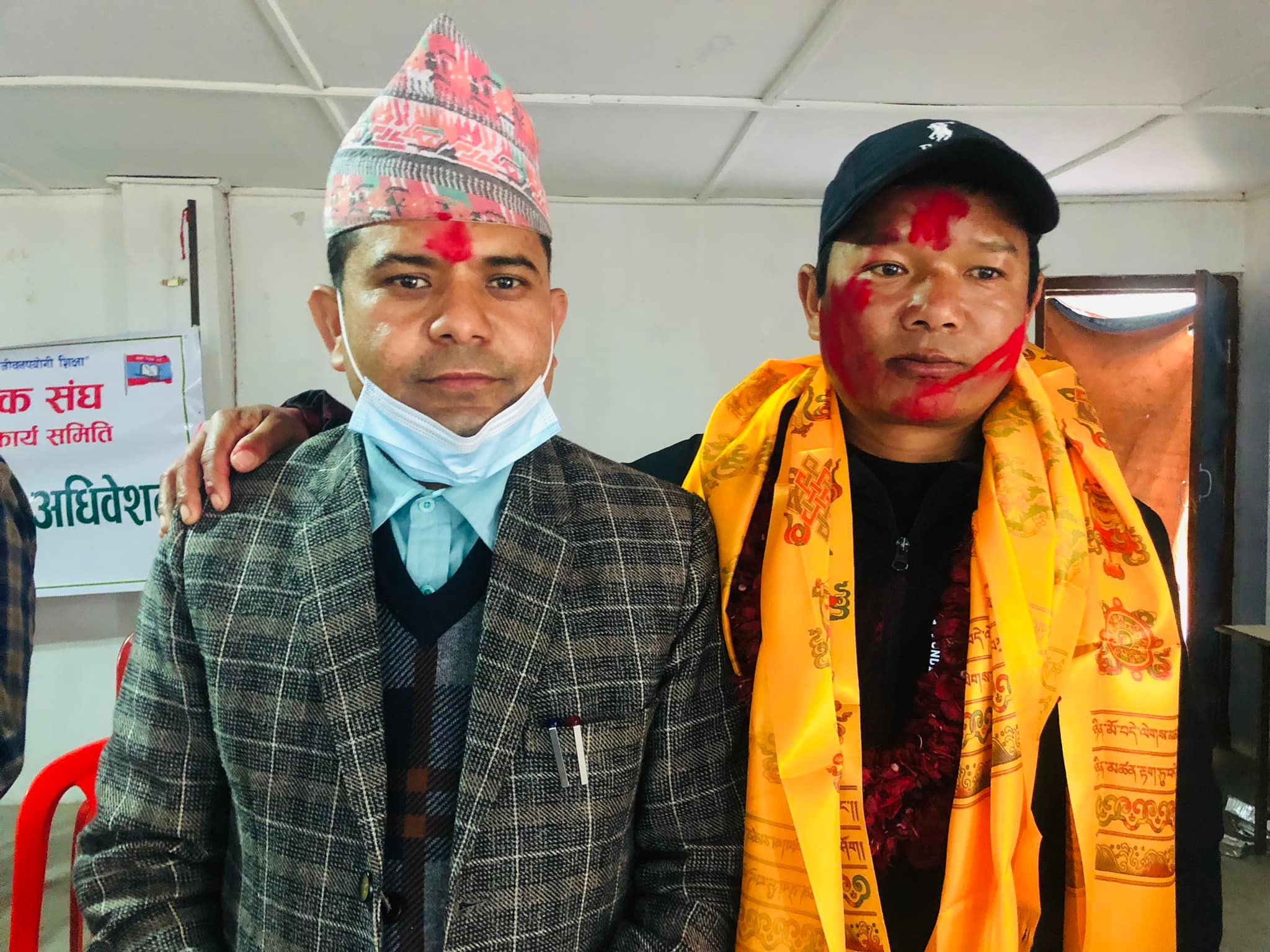 नेपाल शिक्षक संघ मंगला गाउँपालिका अध्यक्षमा पुनः राम्जाली
