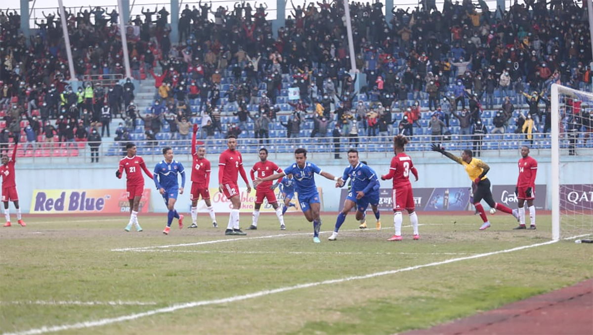मौरिसस विरुद्ध नेपालको दोस्रो जित