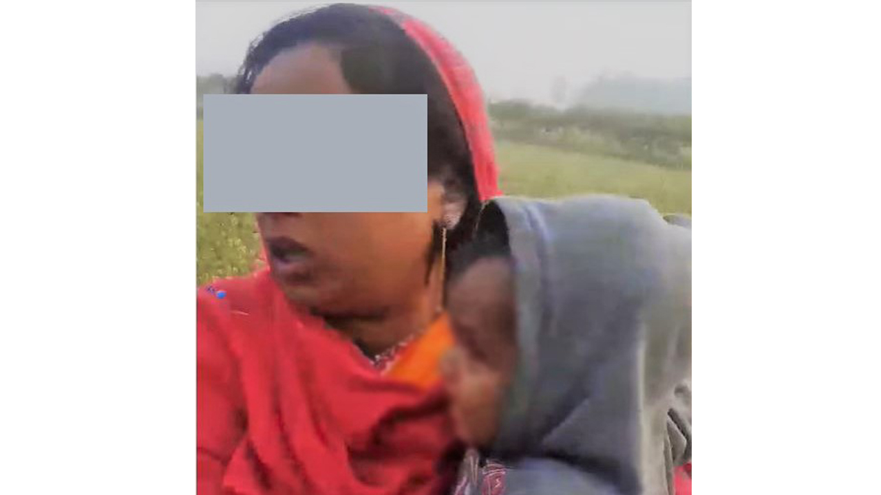 बच्चा चोरेर भाग्दै गरेको आरोपमा एक महिला पक्राउ