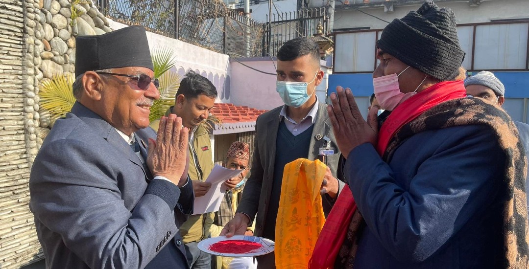 मधेसी जनताको पहिचान र अधिकारका लागि लड्ने पार्टी माओवादी हो : प्रचण्ड