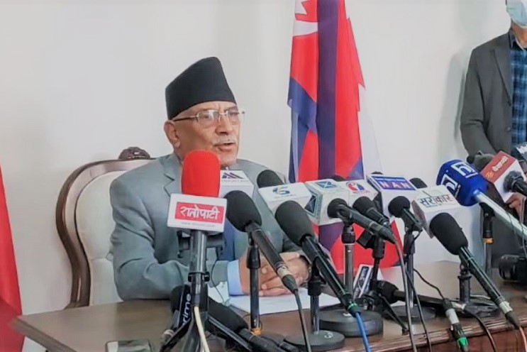 प्रचण्डको खुलासा– एमसीसी जस्ताको तस्तै पारित गर्नुपर्छ भन्ने पक्षमा थिए ओली