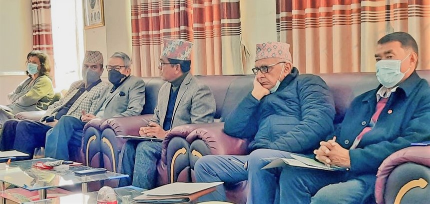 राप्रपाको पदाधिकारी बैठक सुरु