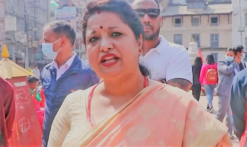 वसन्तपुरमा बनाइएका कंक्रिटका संरचना भत्काउनुपर्छ : उमपेयर खड्गी