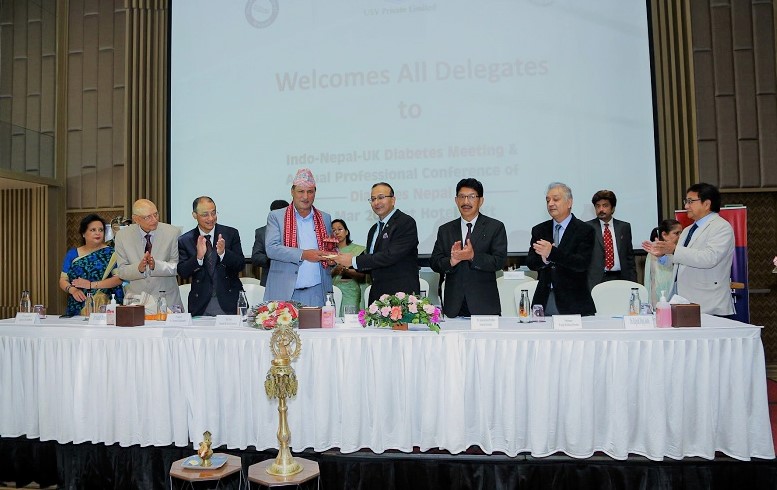मधुमेहका बिरामीलाई उपचारको दायरामा ल्याउने स्वास्थ्यमन्त्री खतिवडाको भनाई