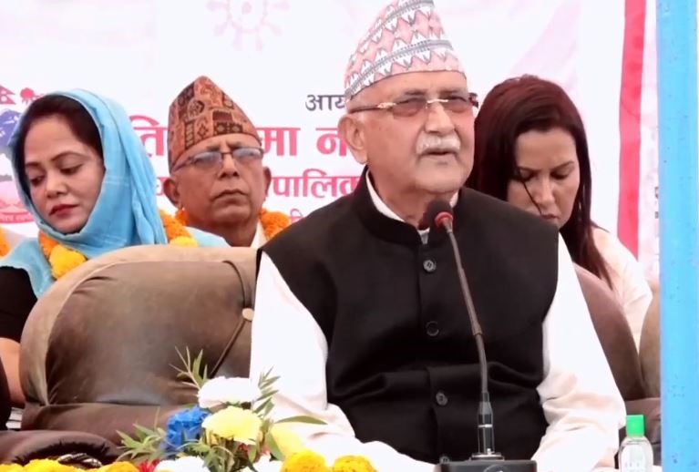भ्यु टावरको उद्घाटन गर्दै ओलीले भने : यसबाट नगरवासीले अत्यधिक लाभ लिन्छन्