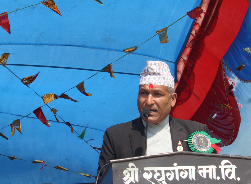 रघुगंगा गाउँपालिकाको अध्यक्षमा कांग्रेसले वर्तमान अध्यक्ष भण्डारीलाई दोहो¥याउने