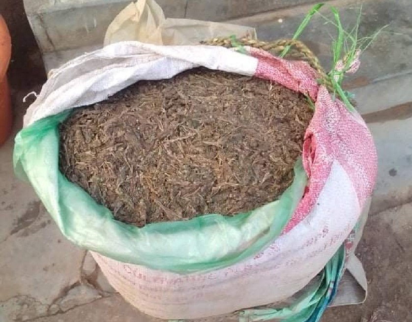 चितवनमा ७० केजी गाँजासहित एकजना पक्राउ