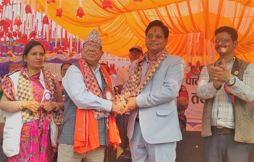 एमालेबाट निर्वाचित मेयर एकीकृत समाजवादी प्रवेश