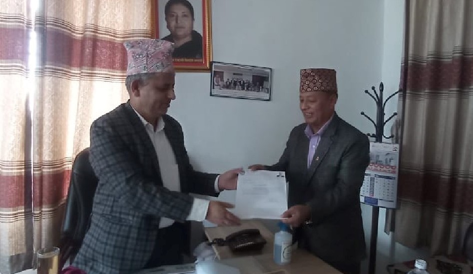 प्रदेश सांसद्‌बाट कृष्ण थापाले दिए राजीनामा