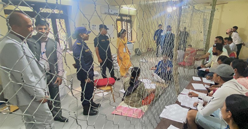 पोखरामा मतगणना स्थगित