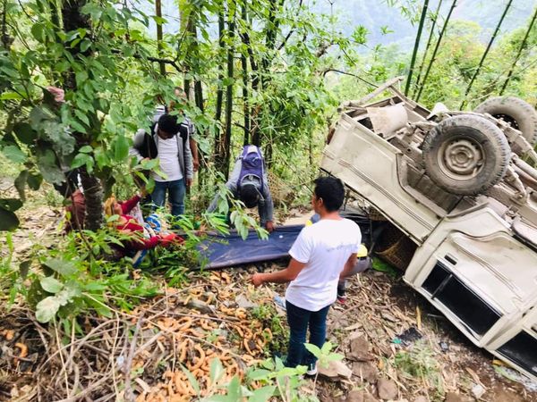 बरंजामा जिप दुर्घटना , ७ जना घाईते