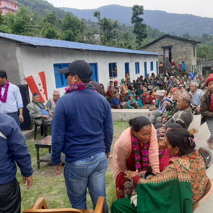 बिममा कांग्रेसको चुनावी सभा (तस्बिरहरु)