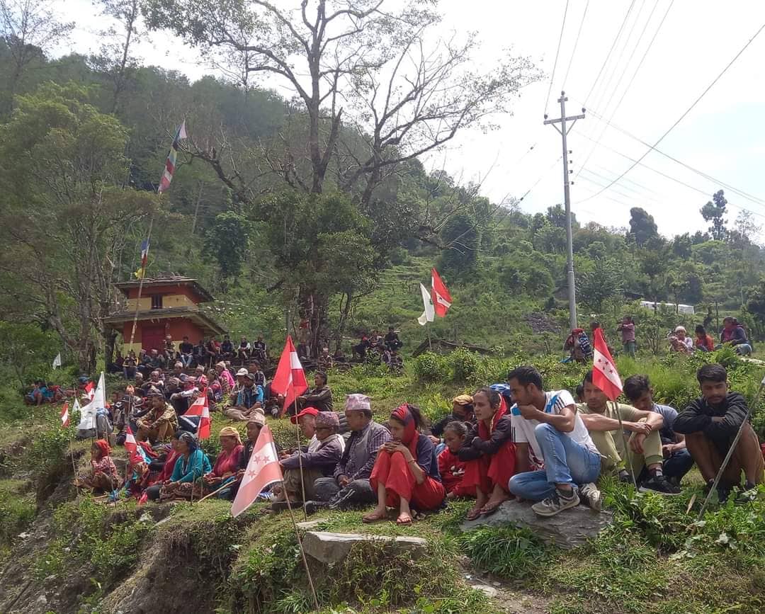 दिच्याममा कांग्रेसको चुनावी कार्यक्रम