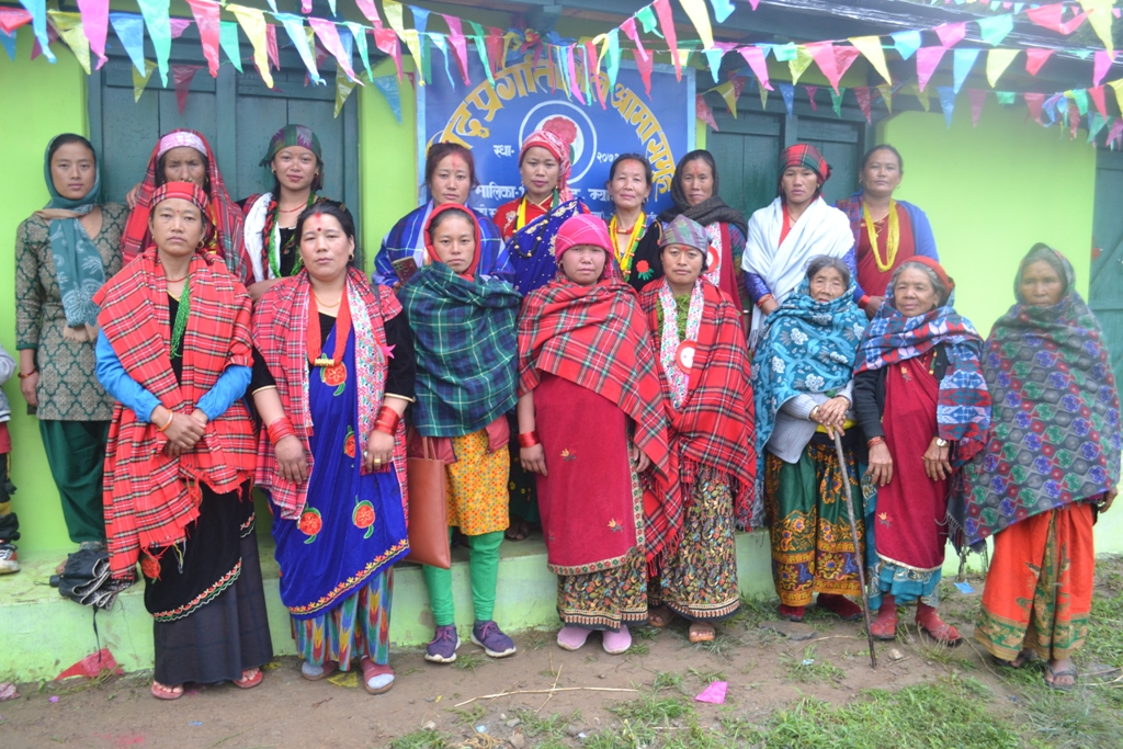 सिद्ध प्रगतिशिल आमा समुहकाे नवनिर्मित भवनको उद्घाटन