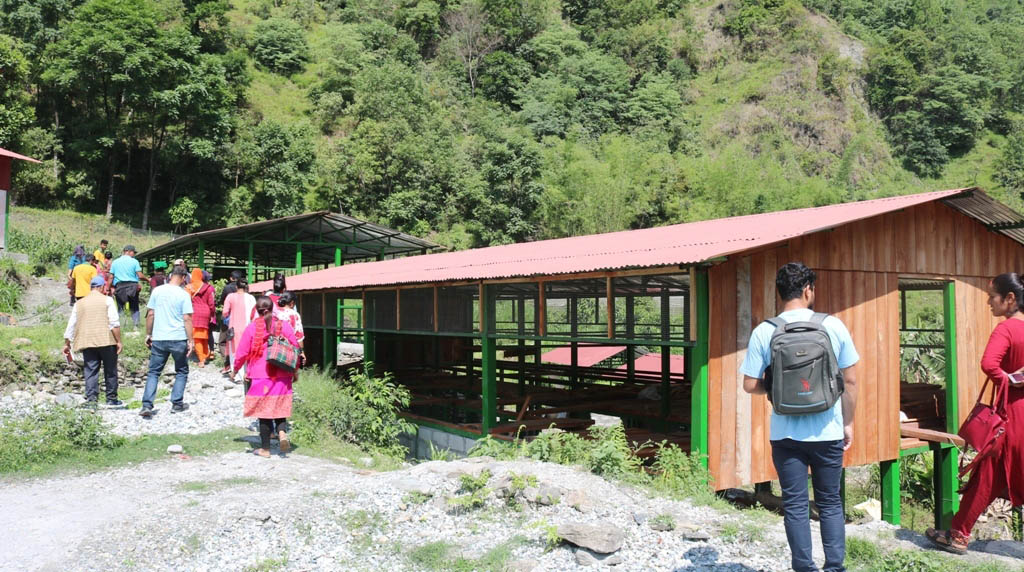 ग्रामीण नमुना कृषकलाई पुनर्ताजगी तालिम तथा स्थलगत अवलोकन भ्रमण