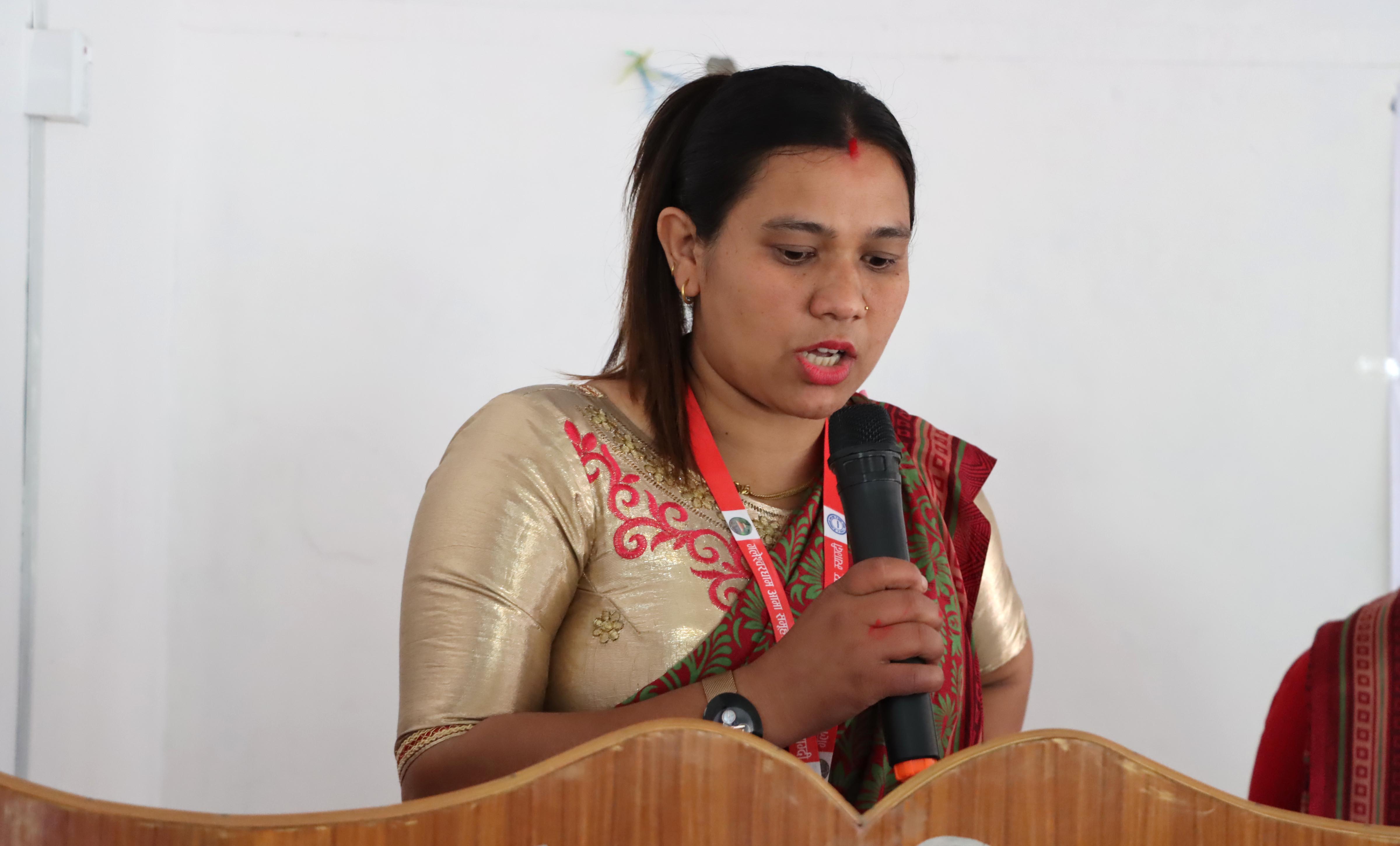 गलेश्वरघाम आमा समुहले नगरका जनप्रतिनिधीहरुलाई बधाई तथा स्वागत