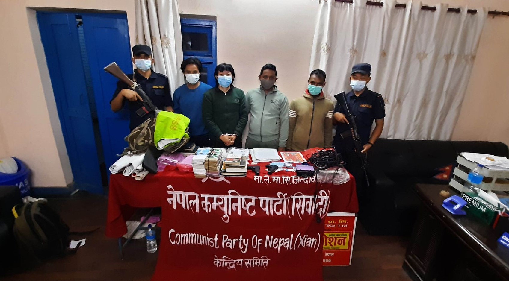 बानेश्वरमा ग्यास सिलिन्डर बिस्फोट गराएको आरोपमा चार पक्राउ