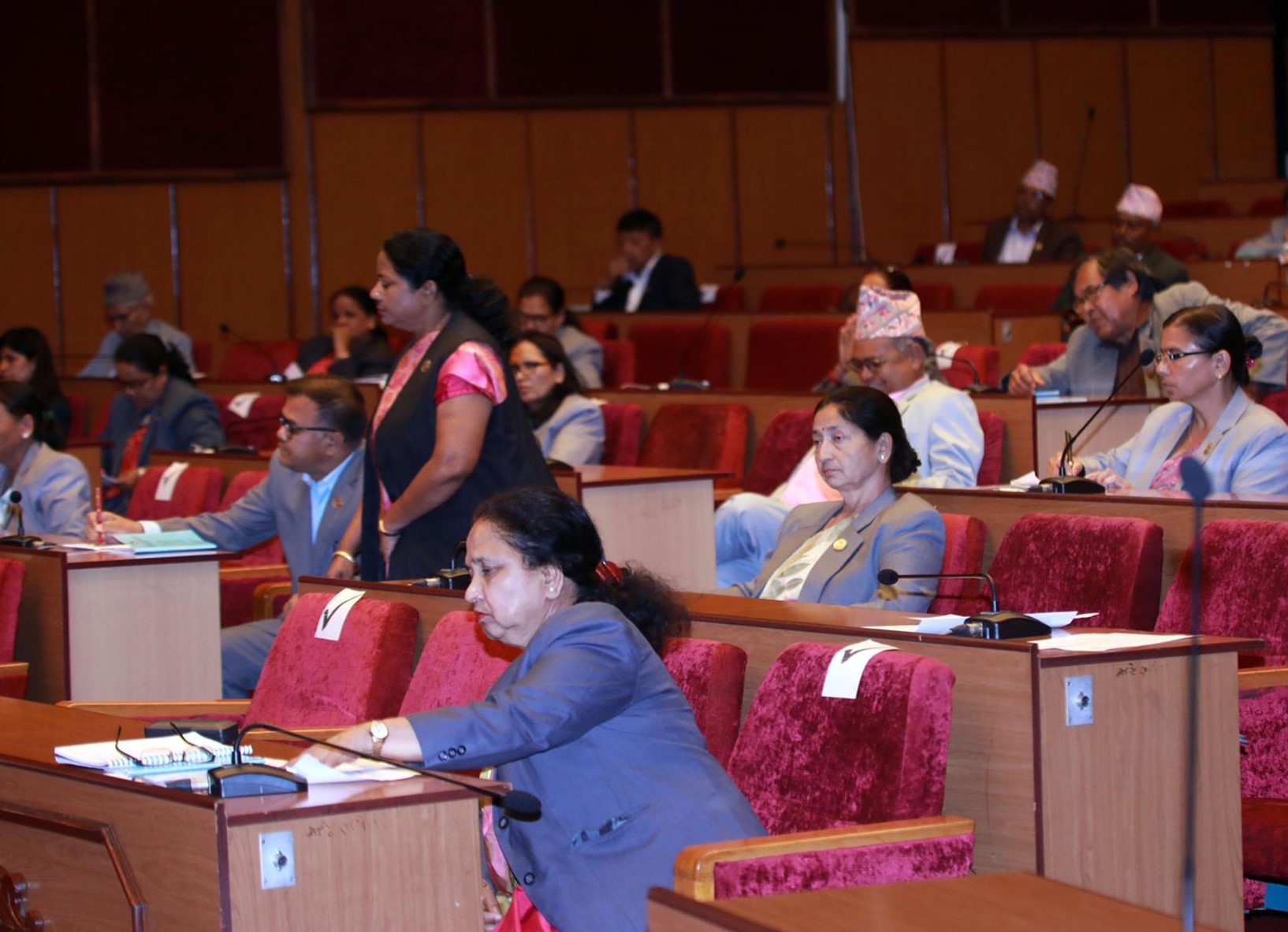 राष्ट्रियसभामा सरकारको नीति तथा कार्यक्रम बहुमतले पारित