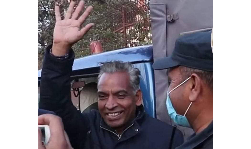 नेकपा (बहुमत)का संयोजक धर्मेन्द्र बास्तोला रिहा