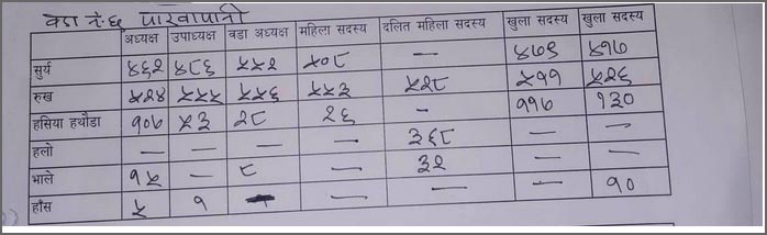 रघुगंगा–६ पाखापानीमा कांग्रेसका मनकुमार शेरपञ्जा सहित प्यानलै विजयी