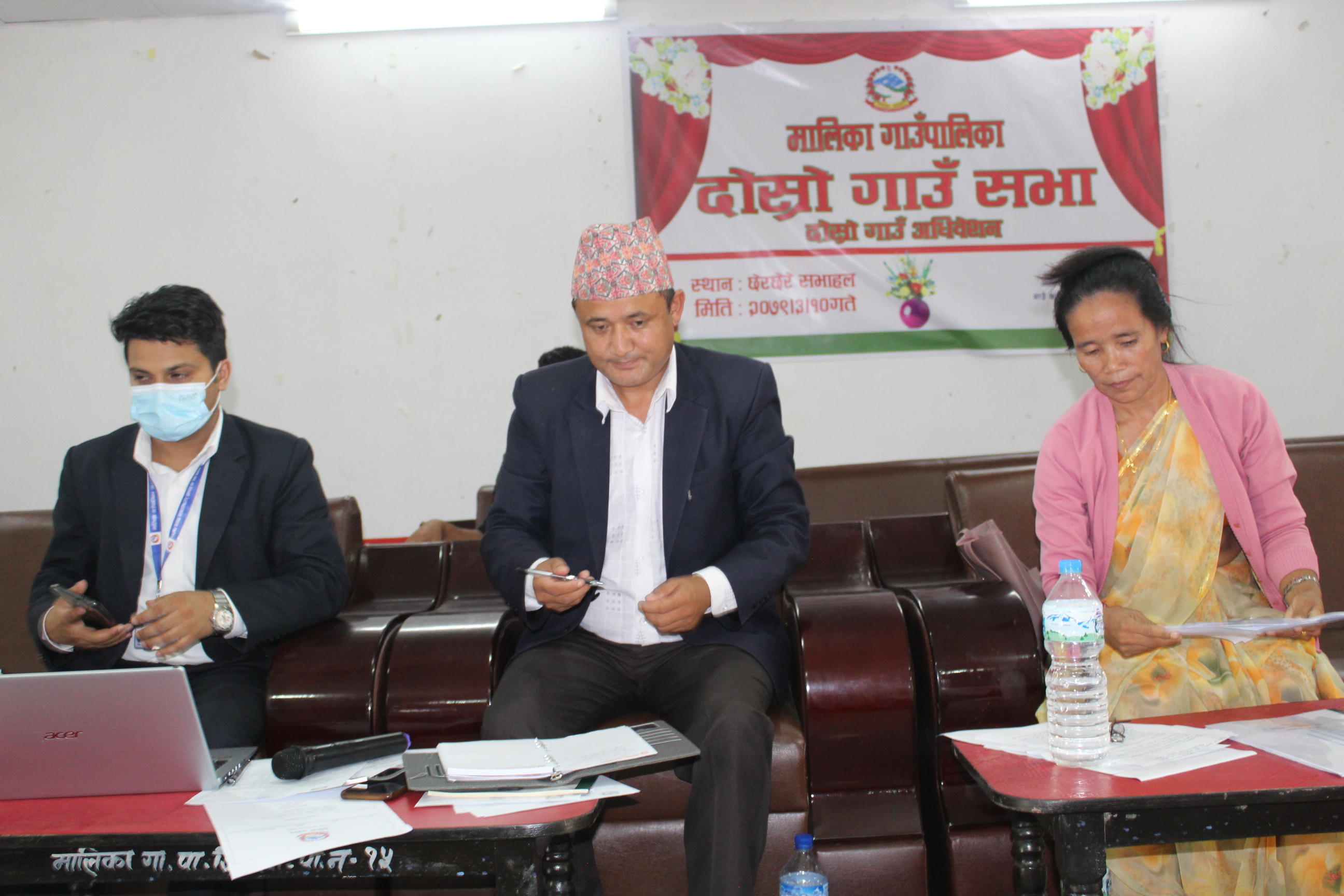 मालिका गाउँपालिकाको बजेट ४८ करोड १८ लाख ३६ हजार रुपैयाँ (तस्बिरहरु)