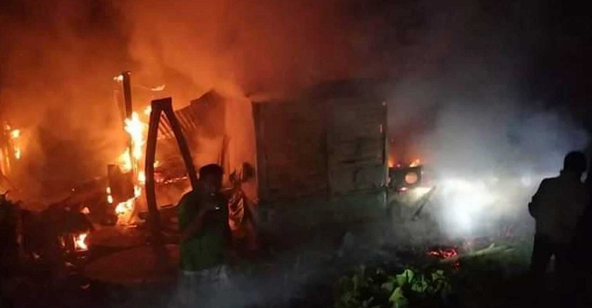 कन्टेनर डिपोमा भीषण आगलागीः ५ जनाको मृत्यु, सयौं घाइते