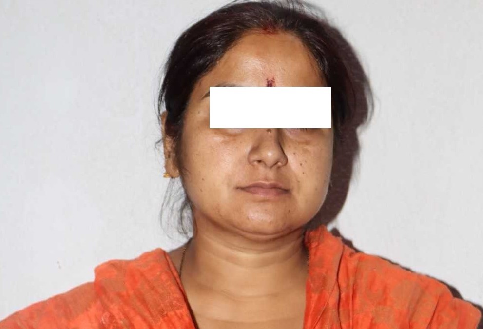 मिटरब्याजी साहकी छोरी अनुराधा पक्राउ